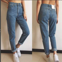 Mom Jeans Light Blue XS-2XL 2022 Spring Autumn New Fashion Slim Jeans With Zipper Pocket Button Casual Cowboy Pants Y1