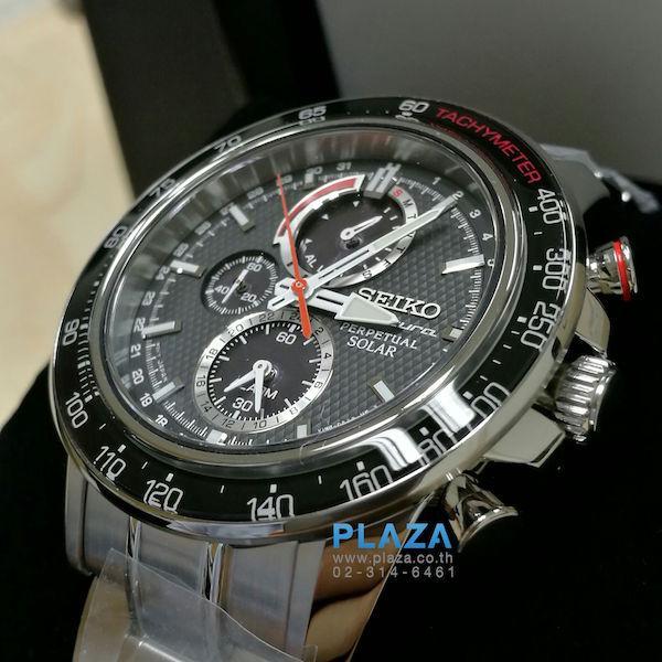 seiko-นาฬิกาข้อมือผู้ชาย-sportura-perpetual-chronograph-watch-ssc357-black