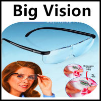 แว่นตาขยายไร้มือจับ BIG VISION  แว่นขยายไร้มือจับ แว่นขยาย แว่นอ่านหนังสือ 2ชิ้น thaihishop