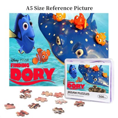 Disney1 Finding Dory Wooden Jigsaw Puzzle 500 Pieces Educational Toy Painting Art Decor Decompression toys 500pcs