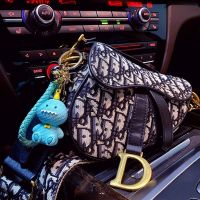 Web celebrity fashion tide glue wool animal sex birthday present lovers backpack key pendant car key chain
