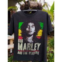 เสื้อยืดคุณภาพดี เสื้อยืดโอเวอร์ไซส์️เสื้อยืดลาย BOB MARLEY(เสื้อมือสอง)S-3XL