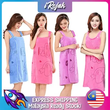 Women Wearable Bath Towel Quick Dry Towel Magic Bathing