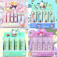 Sanrio ปากกาการ์ตูนน่ารัก12-30Pcs Kuromi Pochacco เครื่องเขียนปากกานักเรียนเขียนเครื่องมือโรงเรียนเด็กที่มีสีสันเขียนสีของขวัญ