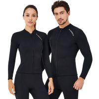 2Mm Professional Men Women Wetsuit Split Top And Pants Thickened Warmth Deep Snorkeling Surfing Diving Suit Swimsuit