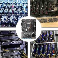 [COD] B250C BTC Mining 12เมนบอร์ด USB3.0 PCIe สาย mutation สาย SATA LGS1151 DDR4 RAM SATA3.0 mSATA VGA ETH Miner Kit