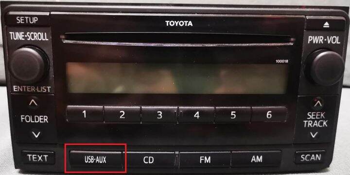 ส่งจากไทย-สายusb-ไว้ฟังเพลงในรถ-สําหรับ-toyota-ฟังเพลงในรถ-ปลั๊กวิทยุ-toyota-usb