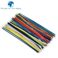 10PCS Tin-Plated Breadboard PCB Solder Cable 24AWG 10CM Fly Jumper Wire Cable Tin Conductor Wires 1007-24AWG Connector Wire