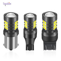 21SMD 3030LED รถยนต์1157 1156 P21W T20 T15ไฟหยุดหลอดไหสว่างรอบด้านรถยนต์ไฟท้าย Hwmyi