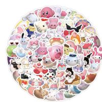 100 Sheets Sanrio Stickers 3d Cute Anime Stickers Kulomi Yugui Dog Melody Mug Luggage Waterproof Handbook Childrens Toys