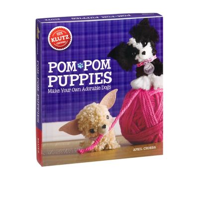 English original klutz POM puppies fluffy pet dog girl handmade DIY novel toy book
