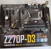 Z270P-D3 Gigabyte Ed ใหม่รองรับเมนบอร์ด I7หน่วยความจำ DDR4 7700K Z270