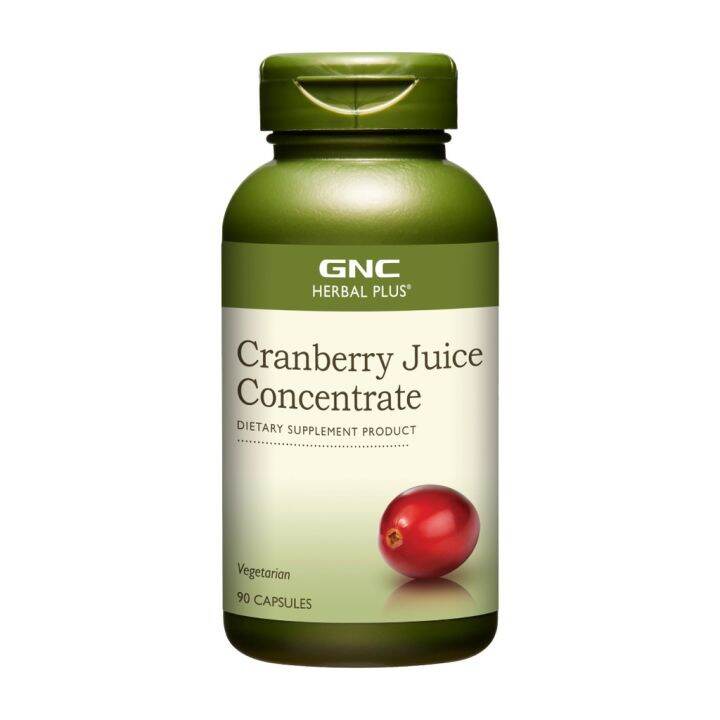 GNC Cranberry Juice Concentrate 500 mg 90 Capsules Lazada.co.th