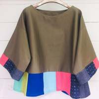 ? Odee&amp;Cutie Daily Fashion  linin blouse 
ผ้าลินินอย่างดีมีลูกเล่นสลับสีสลับลาย งานแฟชั่นเนื้อผ้าดี สวมใส่ง่าย ใส่ได้หลายโอกาส