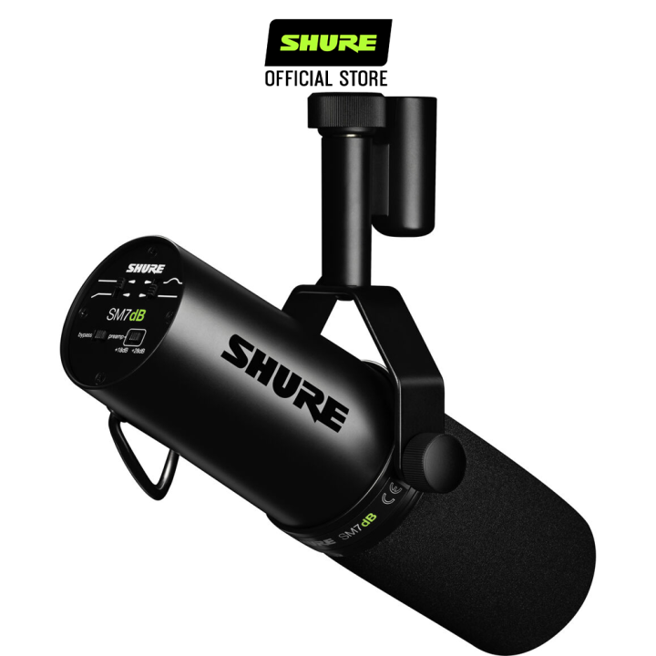 Shure SM7DB Dynamic Vocal Microphone With Built-in Preamp With 2 YEARS ...