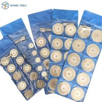 GJPJ-12pcs/set 16mm~60mm Mini Saw Blade Rotary Tool Diamond Cutting Disc For Dremel Drill Woodworking Ceramic Cutter Power Tools