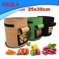 QKKQLA 4 Gallon Plant Grow Bags Potato Pot Greenhouse Vegetable Moisturizing Vertical Garden Tools