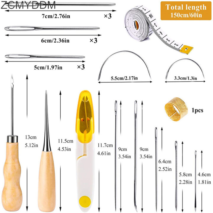 zcmyddm-30pcs-leathercraft-เย็บเบาะชุดซ่อม-awl-thimble-หนังทำงานเครื่องมือ-shoemaker-ผ้าใบซ่อมเครื่องมือเย็บผ้า