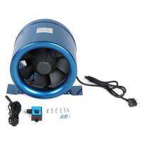 RRIAN 10in Adjustable Speed Controller Duct Fan for Hotels 150W 3200RPM 1065CFM 1808m³/h AC220V