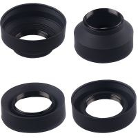 49 52 55 58 62 67 72 77 82mm 3-Stage 3 in1 Collapsible Rubber Foldable Lens Hood for canon nikon DSIR Lens camera