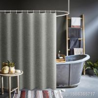 【hot】✔☾  Thick Shower Curtains Imitation Fabric Bathtub Large Wide Bathing Cover