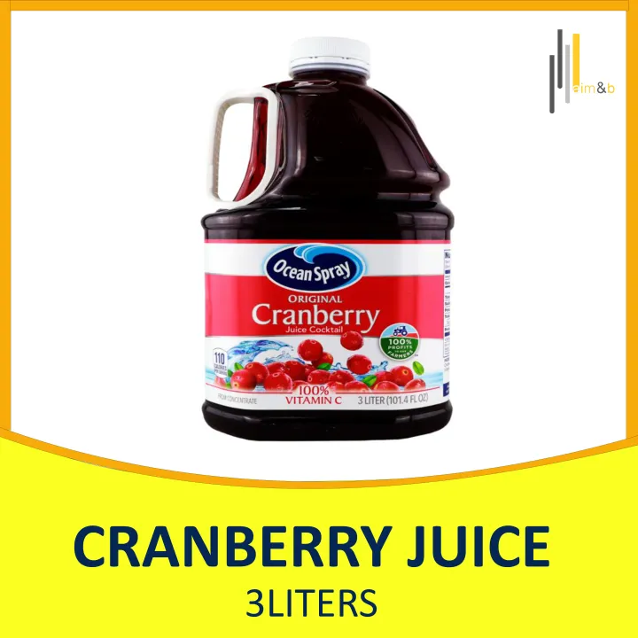 Original Ocean Spray Cranberry Juice 3Liters , Original Oceanspray Juice Lazada PH