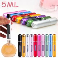 5ml Mini Portable Refillable Perfume Bottle Refill Spray Bottle Cosmetic Container Atomizer Bottle For Travel Travel Size Bottles Containers Travel Si