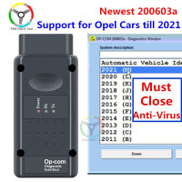 OPCOM V1.99 V1.70 OBD 2 CAN-BUS Code Reader For Opel OBD2 Diagnostic Scanner Support cars 2021 opcom profession 170823c