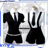 เครื่องแต่งกายมุมเครื่องแต่งกายอะนิเมะที่ดินของ Houseki เพชรเงา Cosplay