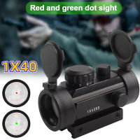 กล้องเรดดอท1x40RD SIGHT Pointer Red/Green Dot เรดดอท ไฟ 2 สี ขาจับราง 1 cm. และ 2 cm.1x40RD SIGHT Pointer Red / Green Dot Camera