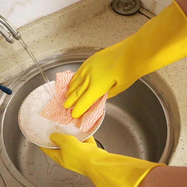 1-pair-latex-gloves-dish-washing-washing-clothes-rubber-gloves-latex-waterproof-housework-gloves-home-supplies-safety-gloves