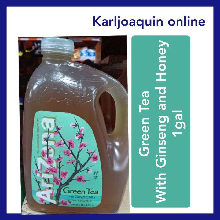 AriZona Green Tea with Ginseng and Honey 1gal Lazada PH
