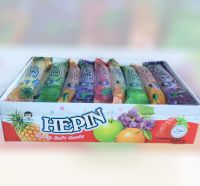 ? Hepin Syrup Soft Candy 1box : 30pcs ลูกอมเยลลี่นุ่มหนึบรสผลไม้รวม