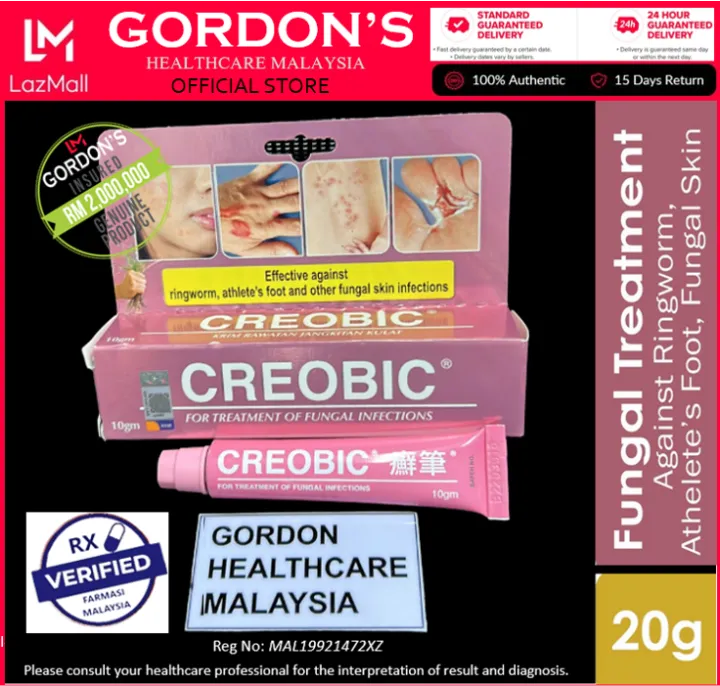 Creobic Cream 10G/20G Krim Cerobic Clotrimazole 1% 癣笔抗真菌霜 | Lazada