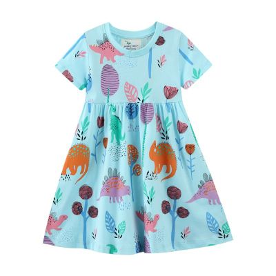 Girl Dress New Summer Kid Girls Dress Floral Sweet Children causal Suits Costume Children 2-6 years old baby girl clothes