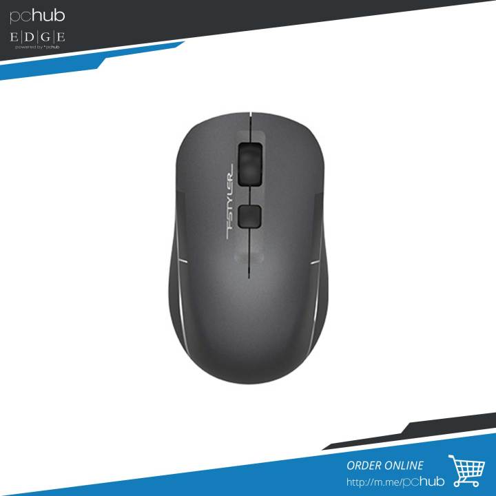 A4tech Fstyler, FB26CS Air, 2 mode wireless mouse, desk + air, smokey ...