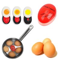 1/2/3Pcs Egg Perfect Color Changing Timer Yummy Soft Hard Boiled Egg Cooking Kitchen Eco-Friendly Resin Egg Timer Red Timer Tool