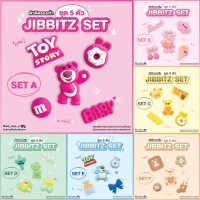 JIBBITZ  SET ตัวติดรองเท้า ตุ๊กตาติดรองเท้าแบบยาง ลายการ์ตูนน่ารัก