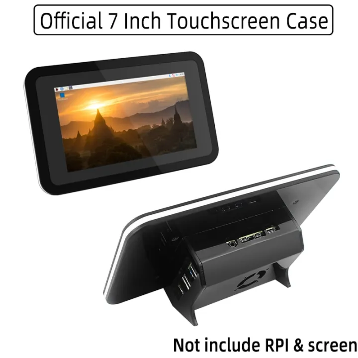 Raspberry Pi 7นิ้วอย่างเป็นทางการ Touch Screen Case Holder อะคริลิคเชลล์ที่อยู่อาศัยสำหรับ 0028