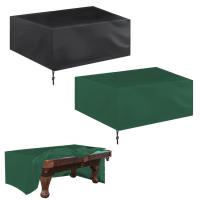 Waterproof Pool Table Cover 7ft Dustproof Billiard Cover Easy to Install Yard Accessories Billiard Table Accessories for Rainy Cloudy Sunny Days gifts