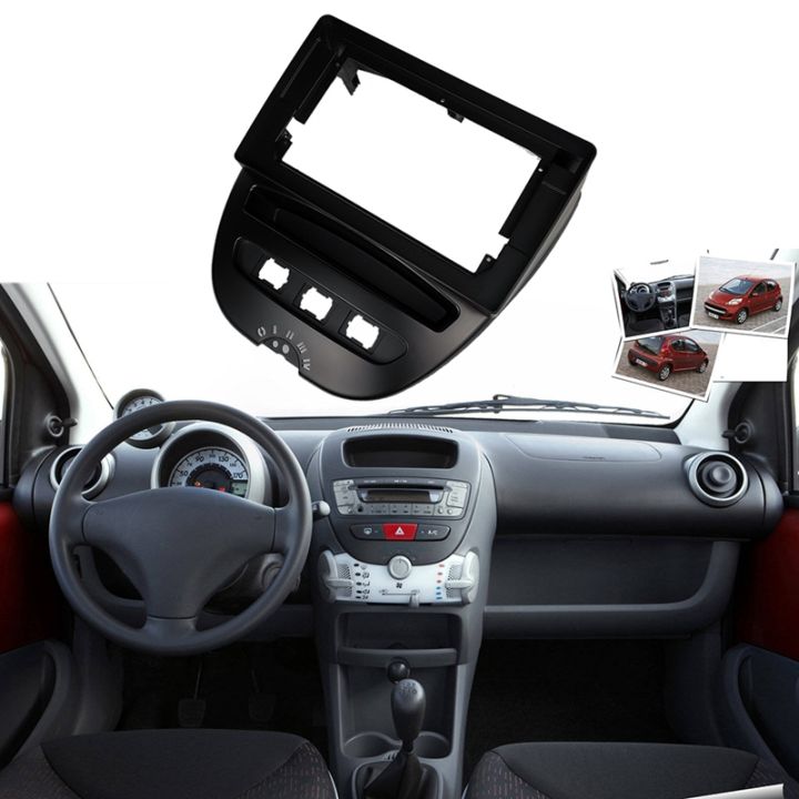 2-din-10-1-inch-car-radio-fascia-frame-for-107-c1-2005-2014-dashboard-installation-trim-kit