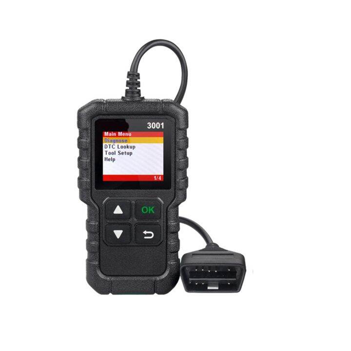 OBD2 Scanner LCD Display Multifunction High Efficiency Universal Car