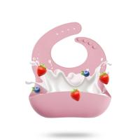 【CW】 Silicone Bib Infant Bibs Fashionable Baby Newborn Feeding Toddle Adjustable Saliva