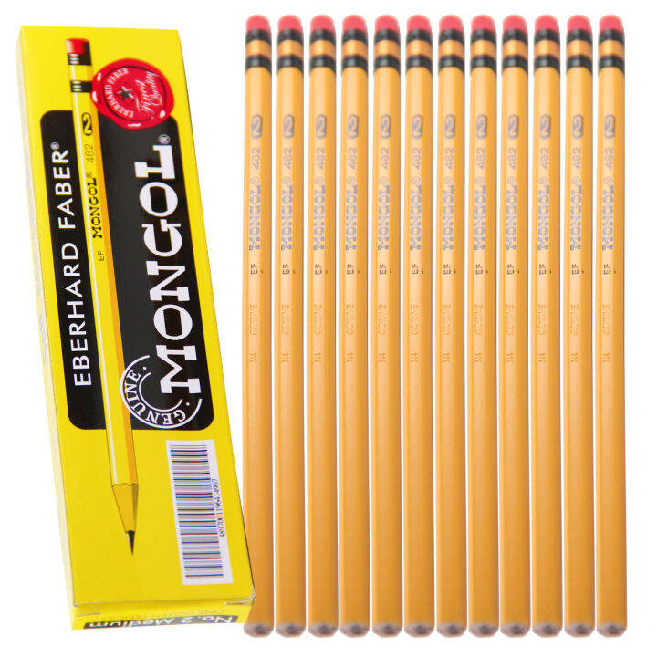 Mongol Pencil No. 2 (1 Box / 12pcs) Lazada PH