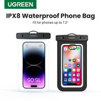 UGREEN กระเป๋าใส่โทรศัพท์,กระเป๋าใส่ของโทรศัพท์กันน้ำ7.2 /6.7 IPX8สำหรับ Samsung Xiaomi Mi 11ป้องกันใช้ได้ทุกรุ่นกระเป๋าใส่อุปกรณ์ว่ายน้ำ7 2นิ้ว