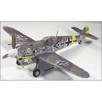 นักสู้โมเดลกระดาษ3มิติ Messerschmitt Bf-109ของเล่นปริศนาทำด้วยตัวเองเครื่องบินเครื่องบิน