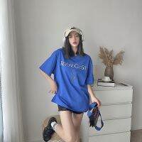 BYBL BC By เสื้อยืดคู่แขนลำลองขาสั้นจดหมายส่วนบุคคลใหม่ฤดูร้อน Beyondcloset23