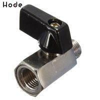 1pc Mini Brass Ball Valve 1/4 Inch BSP Male to Female Air Compressor Control Mayitr For Air Oil Water