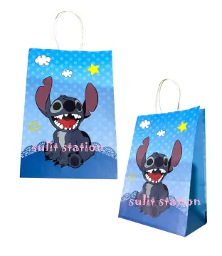 Disney Store Stitch Gift Bag Small  shopDisney