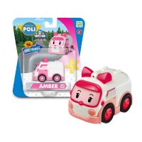 ROBOCAR POLI Amber Die-Cast รถของเล่น ROR0602